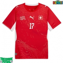 Echipament fotbal Elveția Ruben Vargas #17 Tricou Acasa Mondial 2026 maneca scurta