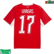 Echipament fotbal Elveția Ruben Vargas #17 Tricou Acasa Mondial 2026 maneca scurta