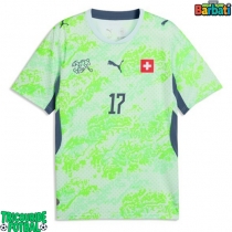Echipament fotbal Elveția Ruben Vargas #17 Tricou Deplasare Mondial 2026 maneca scurta