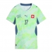 Echipament fotbal Elveția Ruben Vargas #17 Tricou Deplasare Mondial 2026 pentru femei maneca scurta