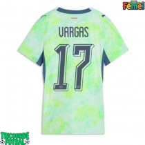 Echipament fotbal Elveția Ruben Vargas #17 Tricou Deplasare Mondial 2026 pentru femei maneca scurta