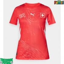 Echipament fotbal Elveția Tricou Acasa Mondial 2026 pentru femei maneca scurta