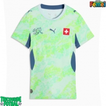 Echipament fotbal Elveția Tricou Deplasare Mondial 2026 pentru femei maneca scurta