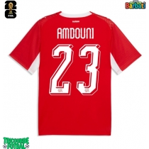 Echipament fotbal Elveția Zeki Amdouni #23 Tricou Acasa Mondial 2026 maneca scurta