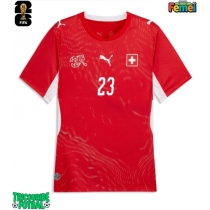 Echipament fotbal Elveția Zeki Amdouni #23 Tricou Acasa Mondial 2026 pentru femei maneca scurta
