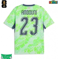Echipament fotbal Elveția Zeki Amdouni #23 Tricou Deplasare Mondial 2026 maneca scurta