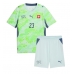 Echipament fotbal Elveția Zeki Amdouni #23 Tricou Deplasare Mondial 2026 pentru copii maneca scurta (+ Pantaloni scurti)