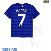 Echipament fotbal Everton Dwight McNeil #7 Tricou Acasa 2025-26 pentru copii maneca scurta (+ Pantaloni scurti)