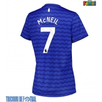 Echipament fotbal Everton Dwight McNeil #7 Tricou Acasa 2025-26 pentru femei maneca scurta