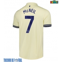 Echipament fotbal Everton Dwight McNeil #7 Tricou Deplasare 2025-26 maneca scurta