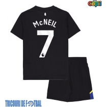 Echipament fotbal Everton Dwight McNeil #7 Tricou Treilea 2025-26 pentru copii maneca scurta (+ Pantaloni scurti)