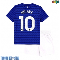 Echipament fotbal Everton Iliman Ndiaye #10 Tricou Acasa 2025-26 pentru copii maneca scurta (+ Pantaloni scurti)