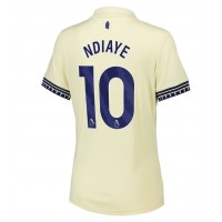 Echipament fotbal Everton Iliman Ndiaye #10 Tricou Deplasare 2025-26 pentru femei maneca scurta