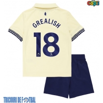 Echipament fotbal Everton Jack Grealish #18 Tricou Deplasare 2025-26 pentru copii maneca scurta (+ Pantaloni scurti)