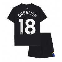 Echipament fotbal Everton Jack Grealish #18 Tricou Treilea 2025-26 pentru copii maneca scurta (+ Pantaloni scurti)