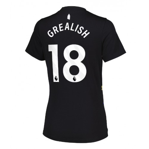Echipament fotbal Everton Jack Grealish #18 Tricou Treilea 2025-26 pentru femei maneca scurta Echipament fotbal Everton Jack Grealish #18 Tricou Treilea 2025-26 pentru femei maneca scurta