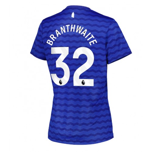 Echipament fotbal Everton Jarrad Branthwaite #32 Tricou Acasa 2025-26 pentru femei maneca scurta Echipament fotbal Everton Jarrad Branthwaite #32 Tricou Acasa 2025-26 pentru femei maneca scurta
