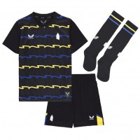 Echipament fotbal Everton Jarrad Branthwaite #32 Tricou Treilea 2025-26 pentru copii maneca scurta (+ Pantaloni scurti)