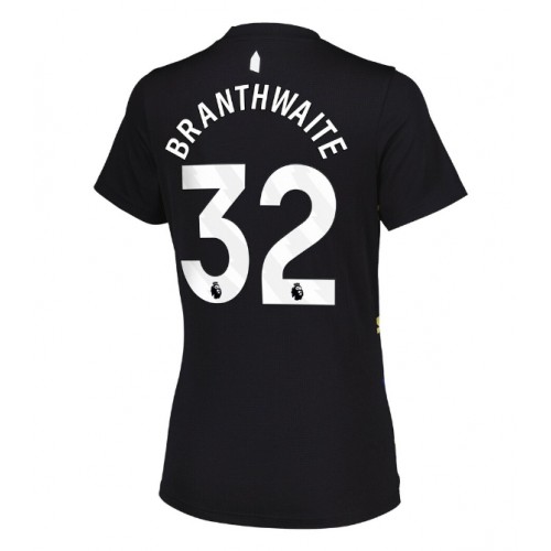 Echipament fotbal Everton Jarrad Branthwaite #32 Tricou Treilea 2025-26 pentru femei maneca scurta Echipament fotbal Everton Jarrad Branthwaite #32 Tricou Treilea 2025-26 pentru femei maneca scurta