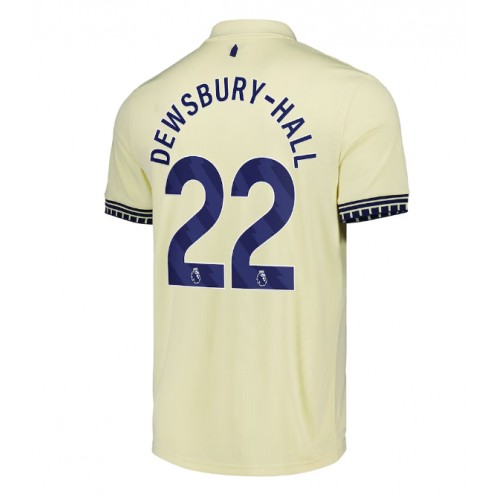 Echipament fotbal Everton Kiernan Dewsbury-Hall #22 Tricou Deplasare 2025-26 maneca scurta Echipament fotbal Everton Kiernan Dewsbury-Hall #22 Tricou Deplasare 2025-26 maneca scurta