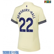 Echipament fotbal Everton Kiernan Dewsbury-Hall #22 Tricou Deplasare 2025-26 pentru femei maneca scurta