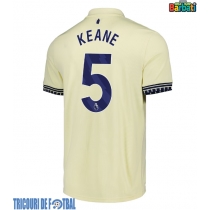 Echipament fotbal Everton Michael Keane #5 Tricou Deplasare 2025-26 maneca scurta