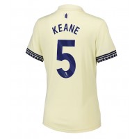 Echipament fotbal Everton Michael Keane #5 Tricou Deplasare 2025-26 pentru femei maneca scurta