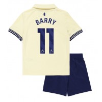 Echipament fotbal Everton Thierno Barry #11 Tricou Deplasare 2025-26 pentru copii maneca scurta (+ Pantaloni scurti)