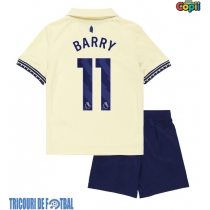 Echipament fotbal Everton Thierno Barry #11 Tricou Deplasare 2025-26 pentru copii maneca scurta (+ Pantaloni scurti)