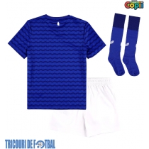 Echipament fotbal Everton Tricou Acasa 2025-26 pentru copii maneca scurta (+ Pantaloni scurti)