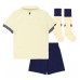 Echipament fotbal Everton Tricou Deplasare 2025-26 pentru copii maneca scurta (+ Pantaloni scurti)