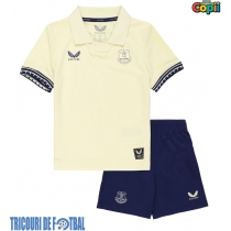 Echipament fotbal Everton Tricou Deplasare 2025-26 pentru copii maneca scurta (+ Pantaloni scurti)