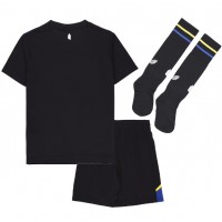 Echipament fotbal Everton Tricou Treilea 2025-26 pentru copii maneca scurta (+ Pantaloni scurti)