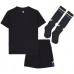 Echipament fotbal Everton Tricou Treilea 2025-26 pentru copii maneca scurta (+ Pantaloni scurti)