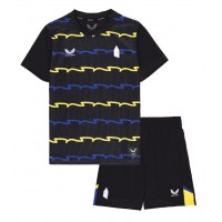 Echipament fotbal Everton Tricou Treilea 2025-26 pentru copii maneca scurta (+ Pantaloni scurti)