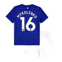 Echipament fotbal Everton Vitaliy Mykolenko #16 Tricou Acasa 2025-26 pentru copii maneca scurta (+ Pantaloni scurti)