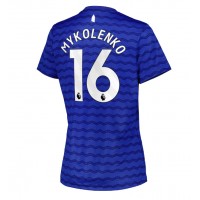 Echipament fotbal Everton Vitaliy Mykolenko #16 Tricou Acasa 2025-26 pentru femei maneca scurta