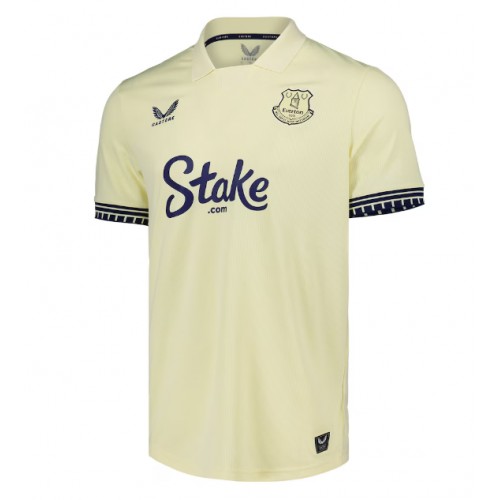 Echipament fotbal Everton Vitaliy Mykolenko #16 Tricou Deplasare 2025-26 maneca scurta Echipament fotbal Everton Vitaliy Mykolenko #16 Tricou Deplasare 2025-26 maneca scurta