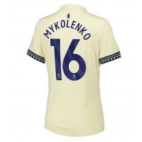 Echipament fotbal Everton Vitaliy Mykolenko #16 Tricou Deplasare 2025-26 pentru femei maneca scurta