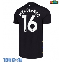 Echipament fotbal Everton Vitaliy Mykolenko #16 Tricou Treilea 2025-26 maneca scurta