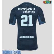 Echipament fotbal Feyenoord Anel Ahmedhodzic #21 Tricou Deplasare 2025-26 maneca scurta