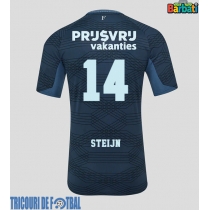 Echipament fotbal Feyenoord Sem Steijn #14 Tricou Deplasare 2025-26 maneca scurta
