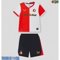 Echipament fotbal Feyenoord Tricou Acasa 2025-26 pentru copii maneca scurta (+ Pantaloni scurti)