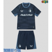 Echipament fotbal Feyenoord Tricou Deplasare 2025-26 pentru copii maneca scurta (+ Pantaloni scurti)