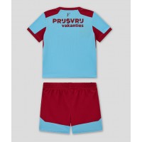 Echipament fotbal Feyenoord Tricou Treilea 2025-26 pentru copii maneca scurta (+ Pantaloni scurti)