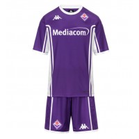 Echipament fotbal Fiorentina Moise Kean #20 Tricou Acasa 2025-26 pentru copii maneca scurta (+ Pantaloni scurti)