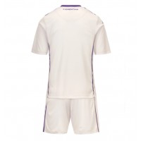 Echipament fotbal Fiorentina Tricou Deplasare 2025-26 pentru copii maneca scurta (+ Pantaloni scurti)