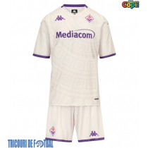 Echipament fotbal Fiorentina Tricou Deplasare 2025-26 pentru copii maneca scurta (+ Pantaloni scurti)