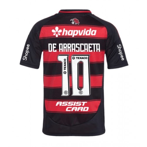 Echipament fotbal Flamengo Giorgian de Arrascaeta #10 Tricou Acasa 2025-26 maneca scurta Echipament fotbal Flamengo Giorgian de Arrascaeta #10 Tricou Acasa 2025-26 maneca scurta