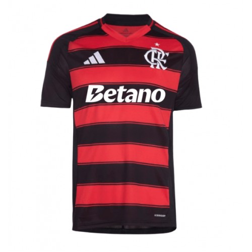 Echipament fotbal Flamengo Tricou Acasa 2025-26 maneca scurta Echipament fotbal Flamengo Tricou Acasa 2025-26 maneca scurta